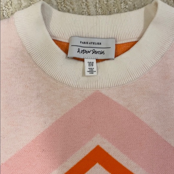 & Other Stories “Sweatshirt” Knit Sweater - Picture 3 of 6